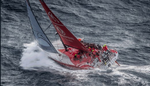 Dong Feng à l'arrivée de Göteborg dong Feng 1