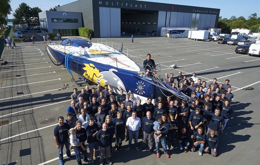 Photo de groupe Multiplast/Gitana Team photo group multiplast gitana