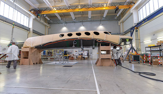 Coupure ruban inauguration Multiplast paris air show2 2019